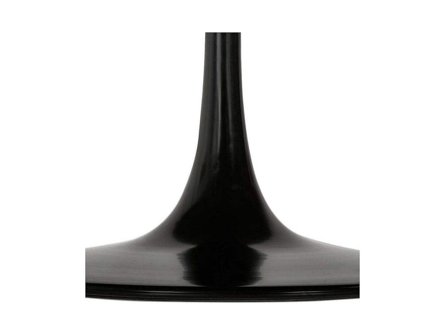 Table Basse Scandinave "Scusi" 90cm Noyer & Noir