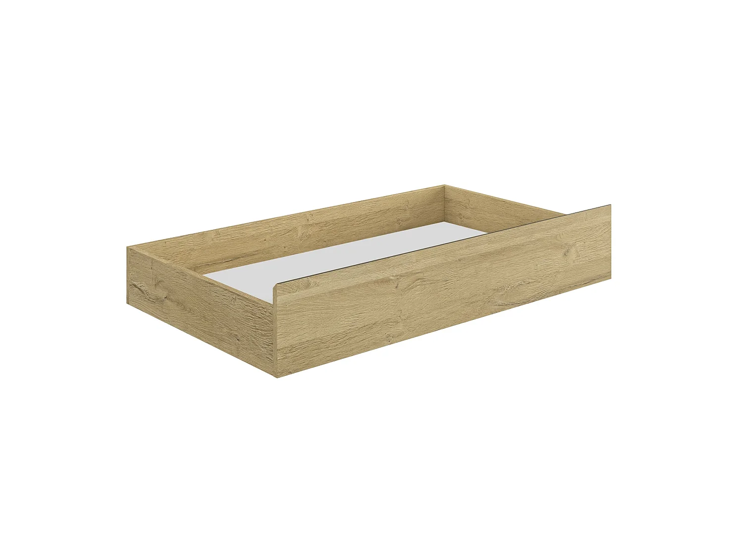 Tiroir de lit en bois clair 140 - TL5076