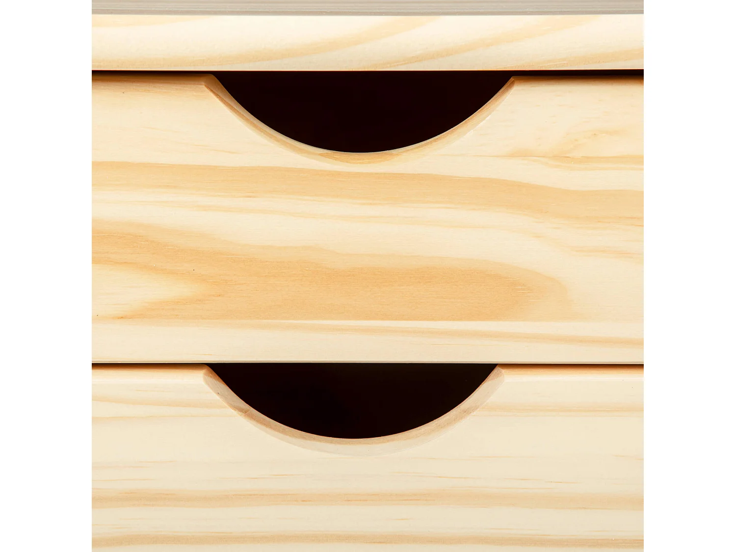 Caisson 6 tiroirs pin massif vernis naturel