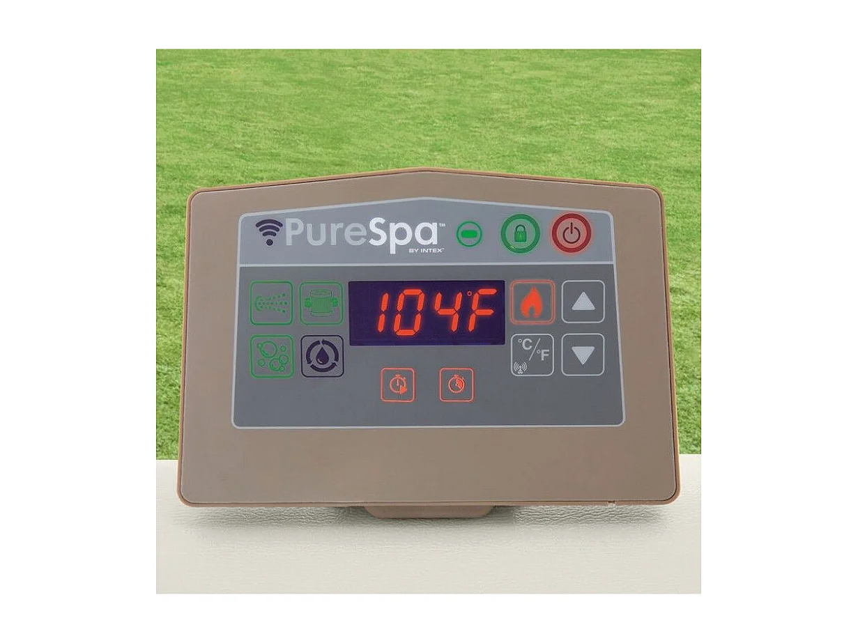 Spa Gonflable 6 Places "Chevron" 193cm Beige