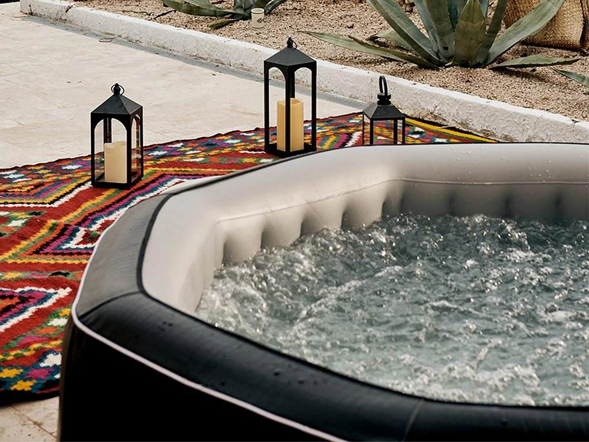 Spa gonflable Python octogonal Bulles 5-6 places - Netspa