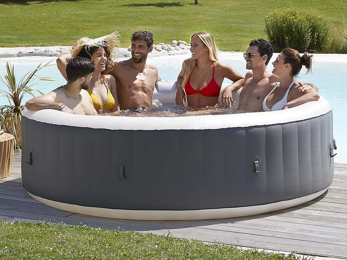 Spa gonflable Xtra rond Bulles 8 places - Infinite Spa