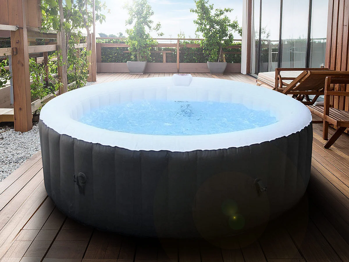 Spa gonflable rond Bulles 6 places - AquaZendo
