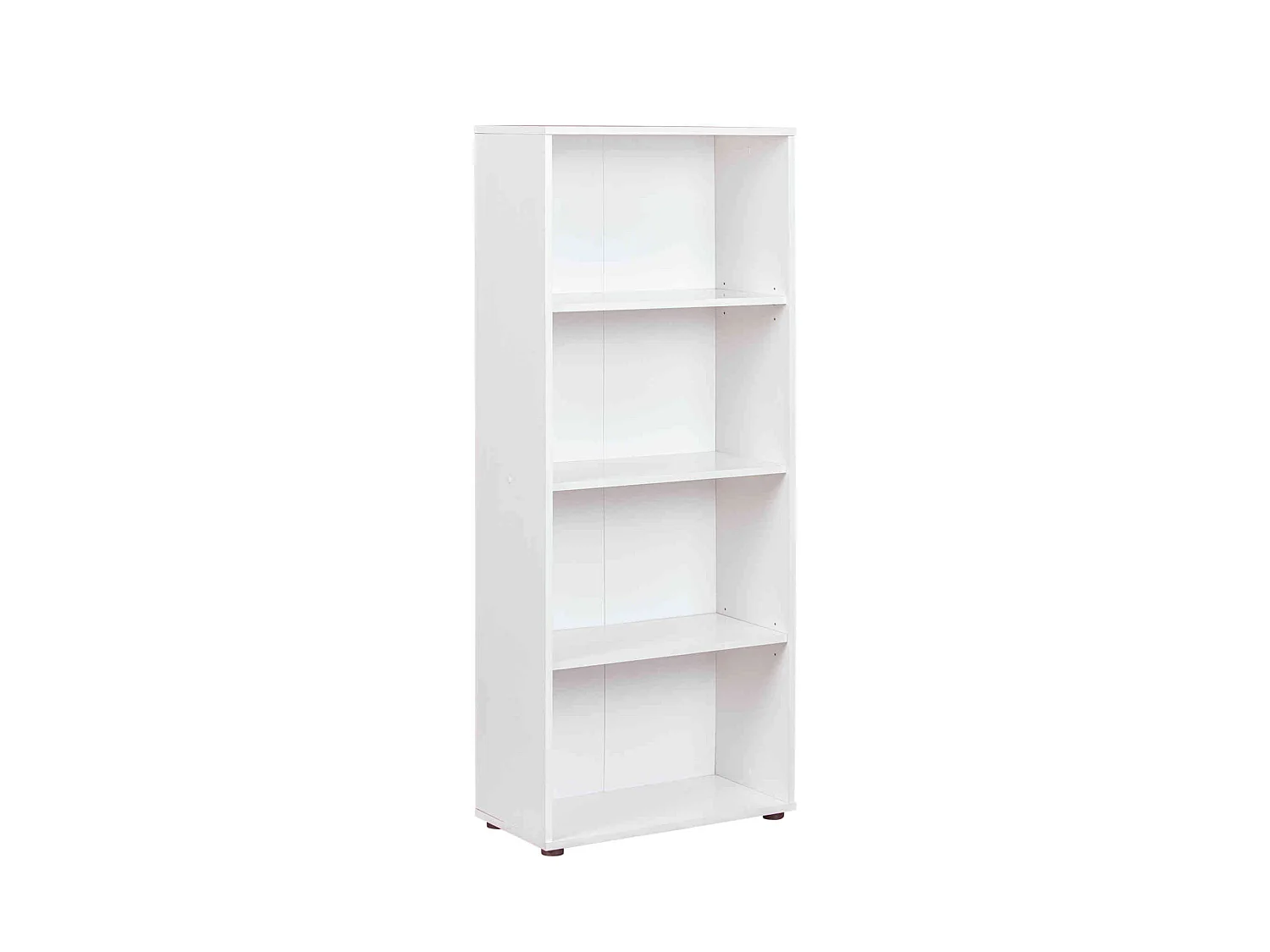 Bibliothèque 4 cases en bois blanc - BI12056-3