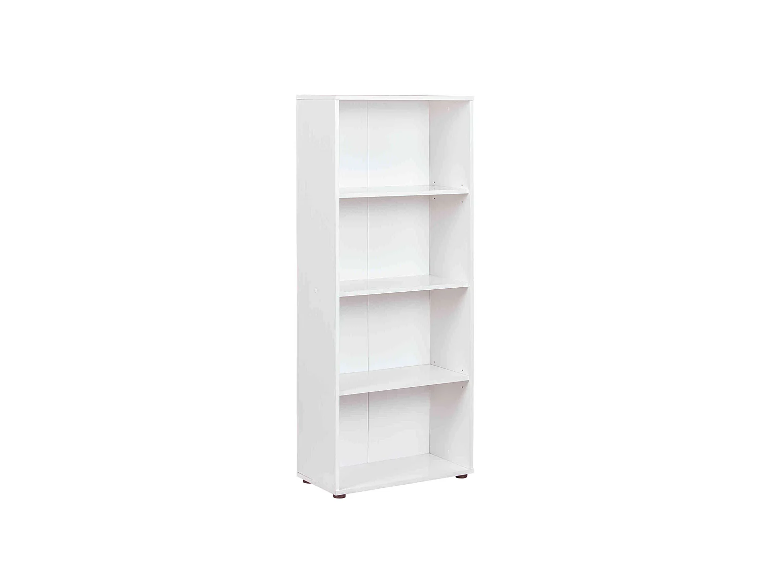 Bibliothèque 4 cases en bois blanc - BI12056-3