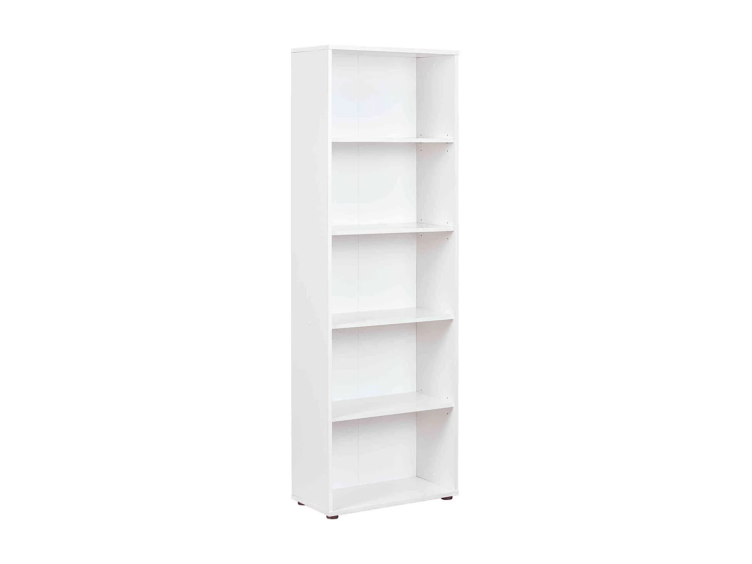 Bibliothèque 5 cases en bois blanc - BI12056-4