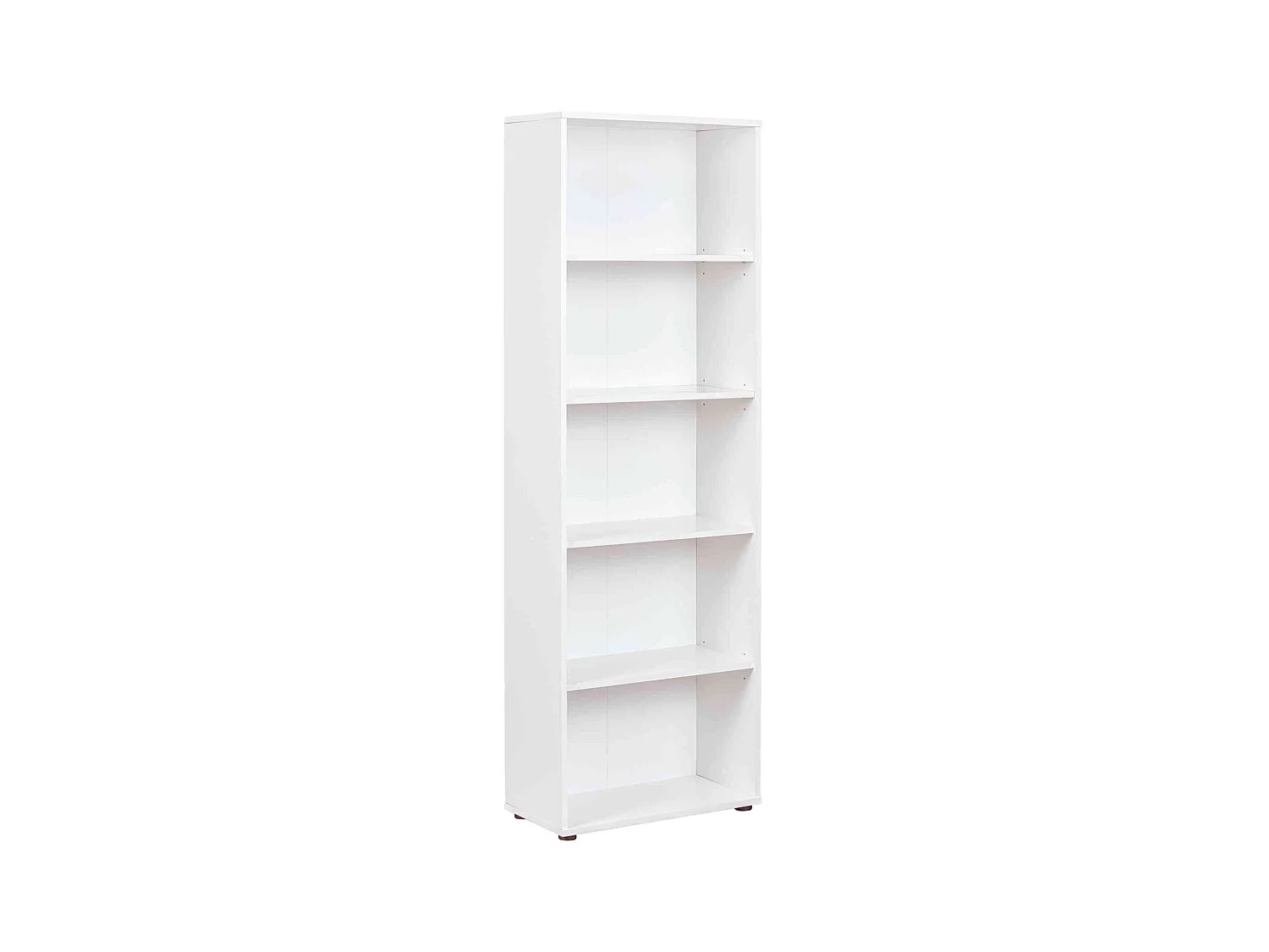 Bibliothèque 5 cases en bois blanc - BI12056-4