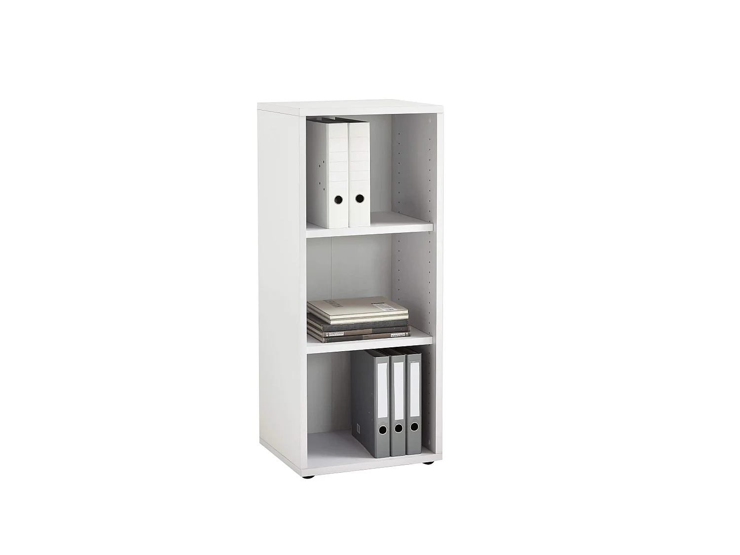 Etagère 3 cases en bois blanc - ET13049-1