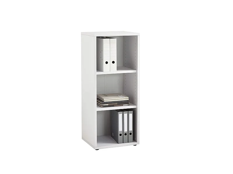 Etagère 3 cases en bois blanc - ET13049-1