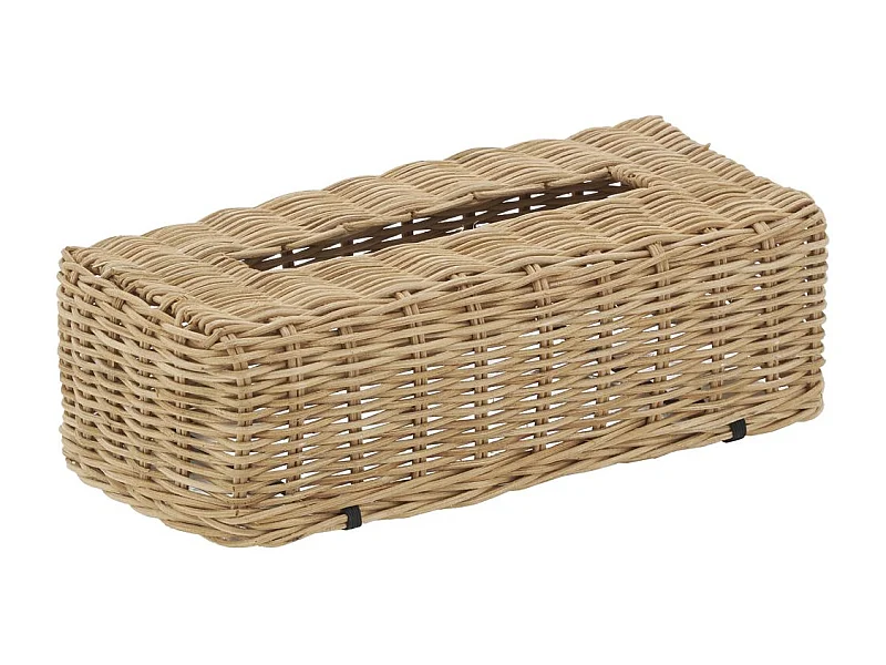 Boîte à mouchoirs en rotin naturel