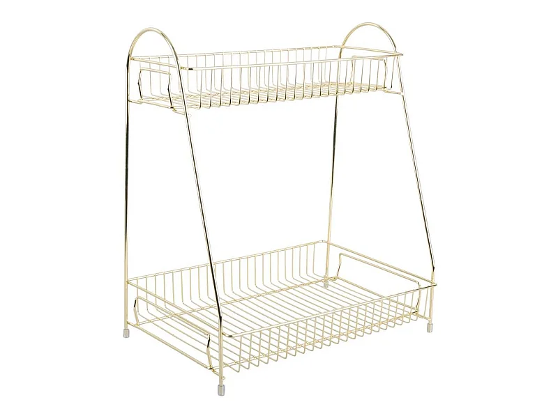 Mensola da cucina in metallo ordinata 30 x 20 x 34,5 cm