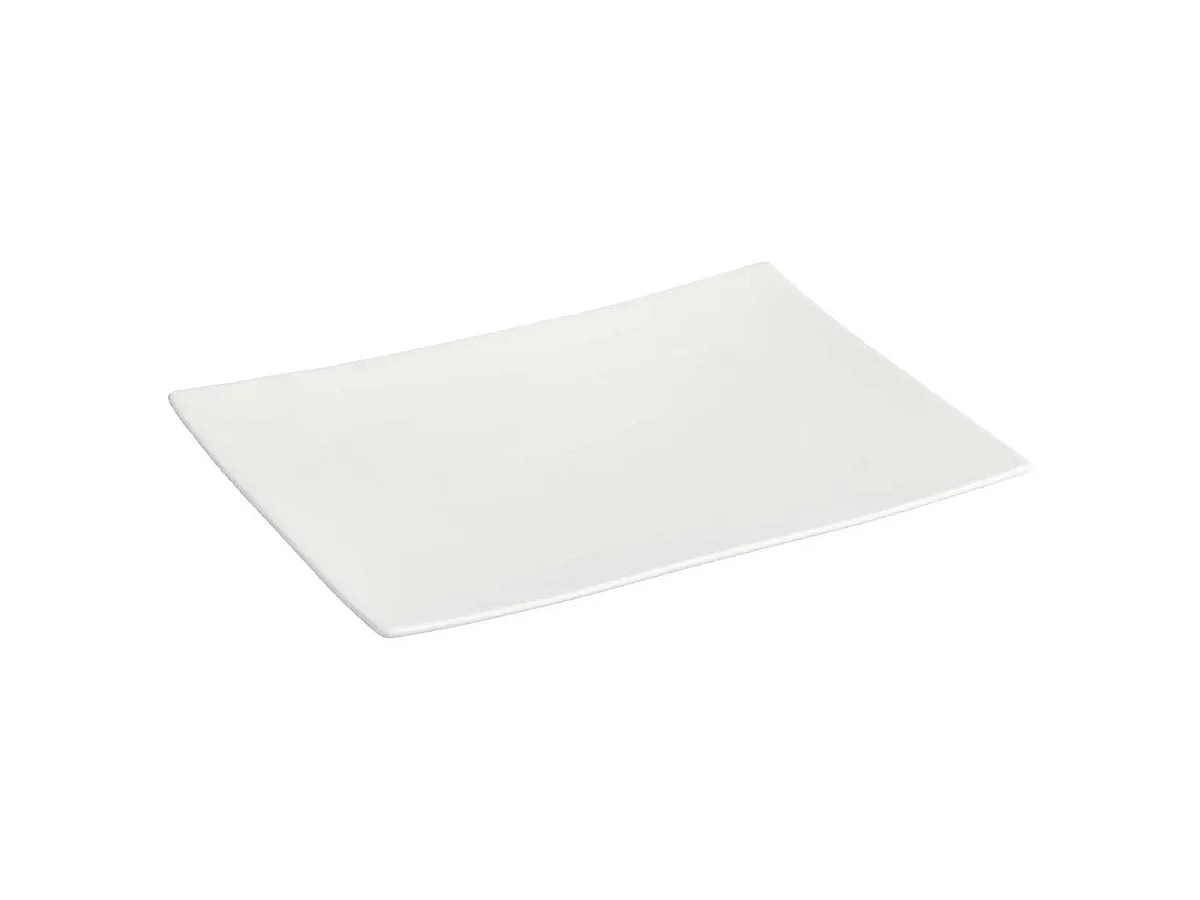 Lot de 6 Assiettes à Dessert "Tokyo" 22cm Blanc