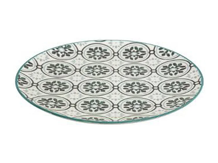 Lot de 6 Assiettes à Dessert "Dolce" 22cm Vert