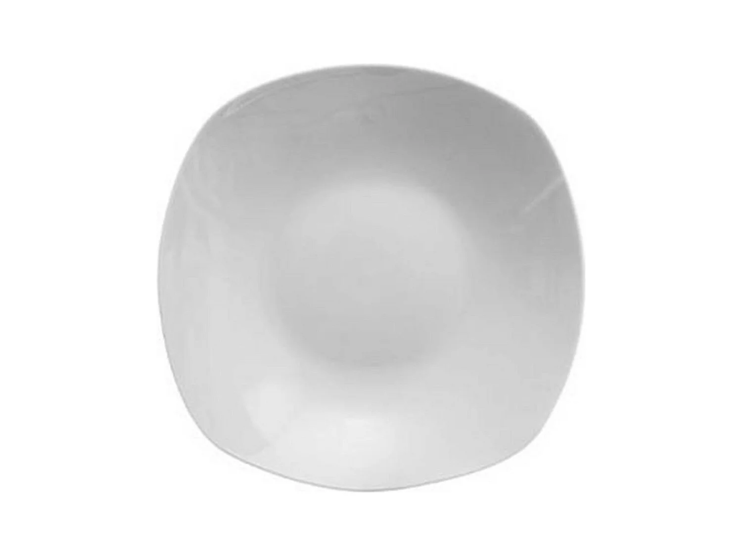 Lot de 6 Assiettes Creuses "Plaza" 22cm Blanc