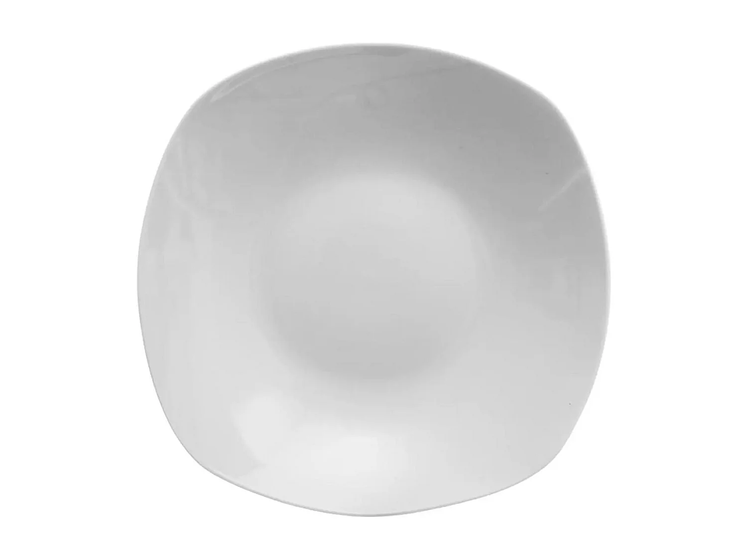 Lot de 6 Assiettes Creuses "Plaza" 22cm Blanc