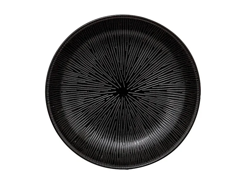 Lot de 6 Assiettes Creuses "Atelier" 19cm Noir