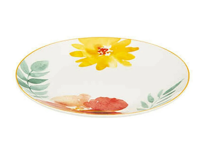 Lot de 6 Assiettes à Dessert "Margaux" 19cm Multicolore