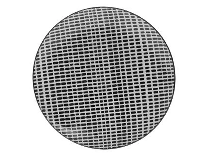 Lot de 6 Assiettes à Dessert "Bohemia Square" 19cm Noir