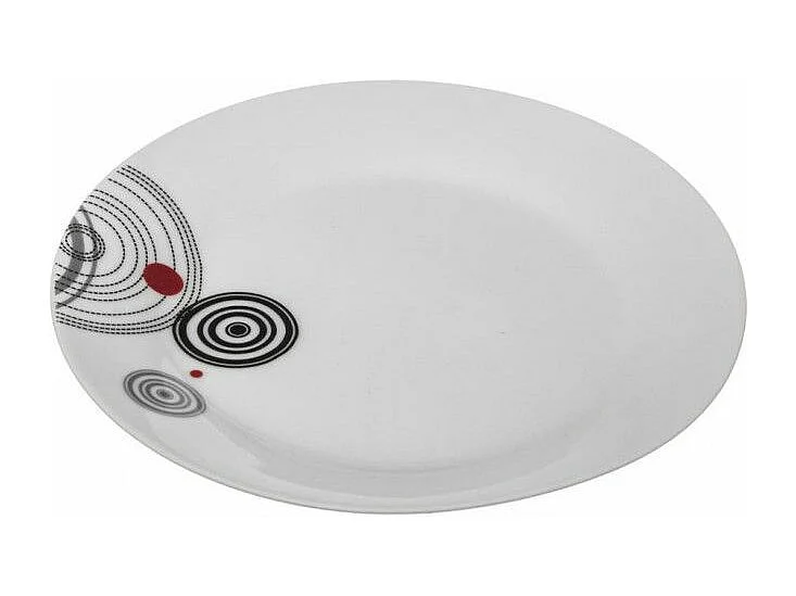 Lot de 6 Assiettes à Dessert "Instant" 19cm Blanc