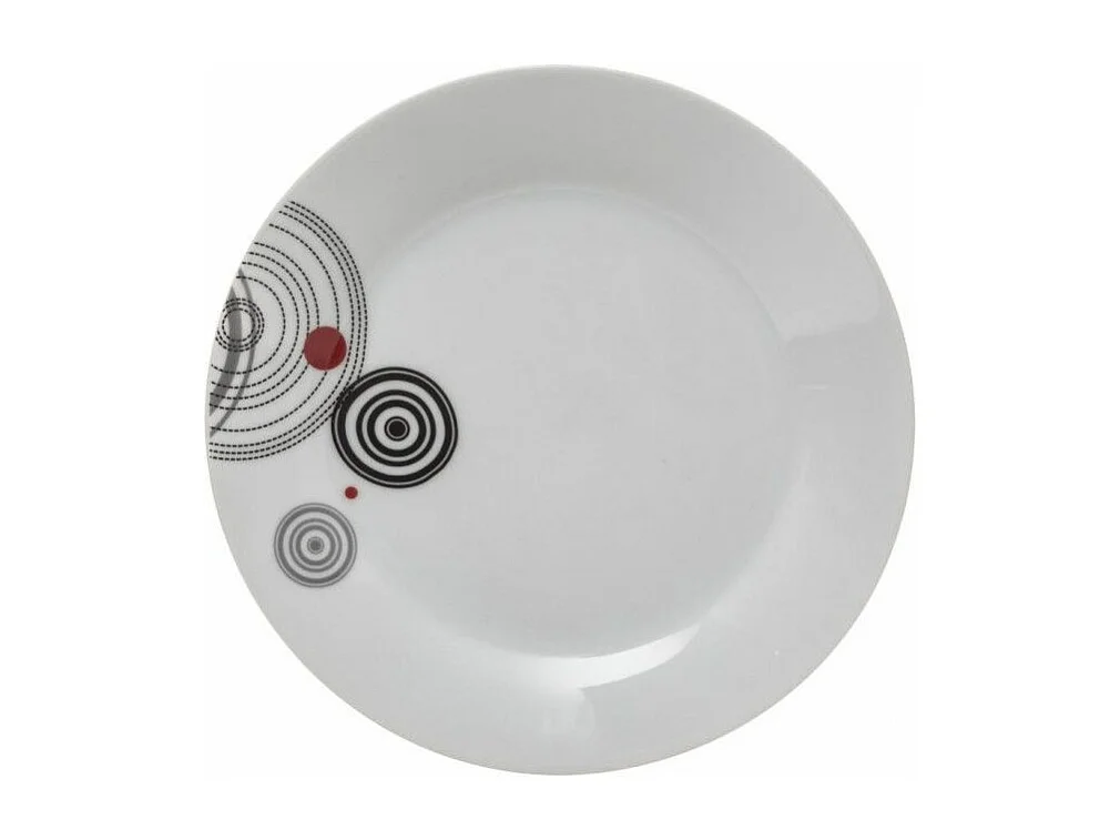 Lot de 6 Assiettes à Dessert "Instant" 19cm Blanc