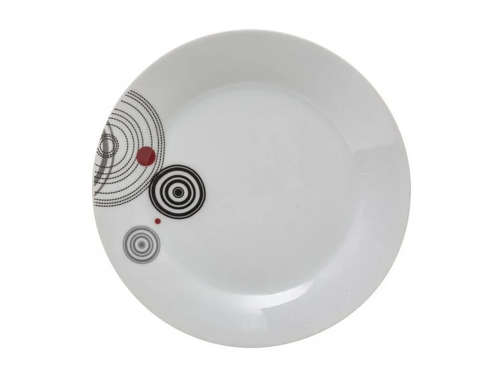 Lot de 6 Assiettes à Dessert "Instant" 19cm Blanc