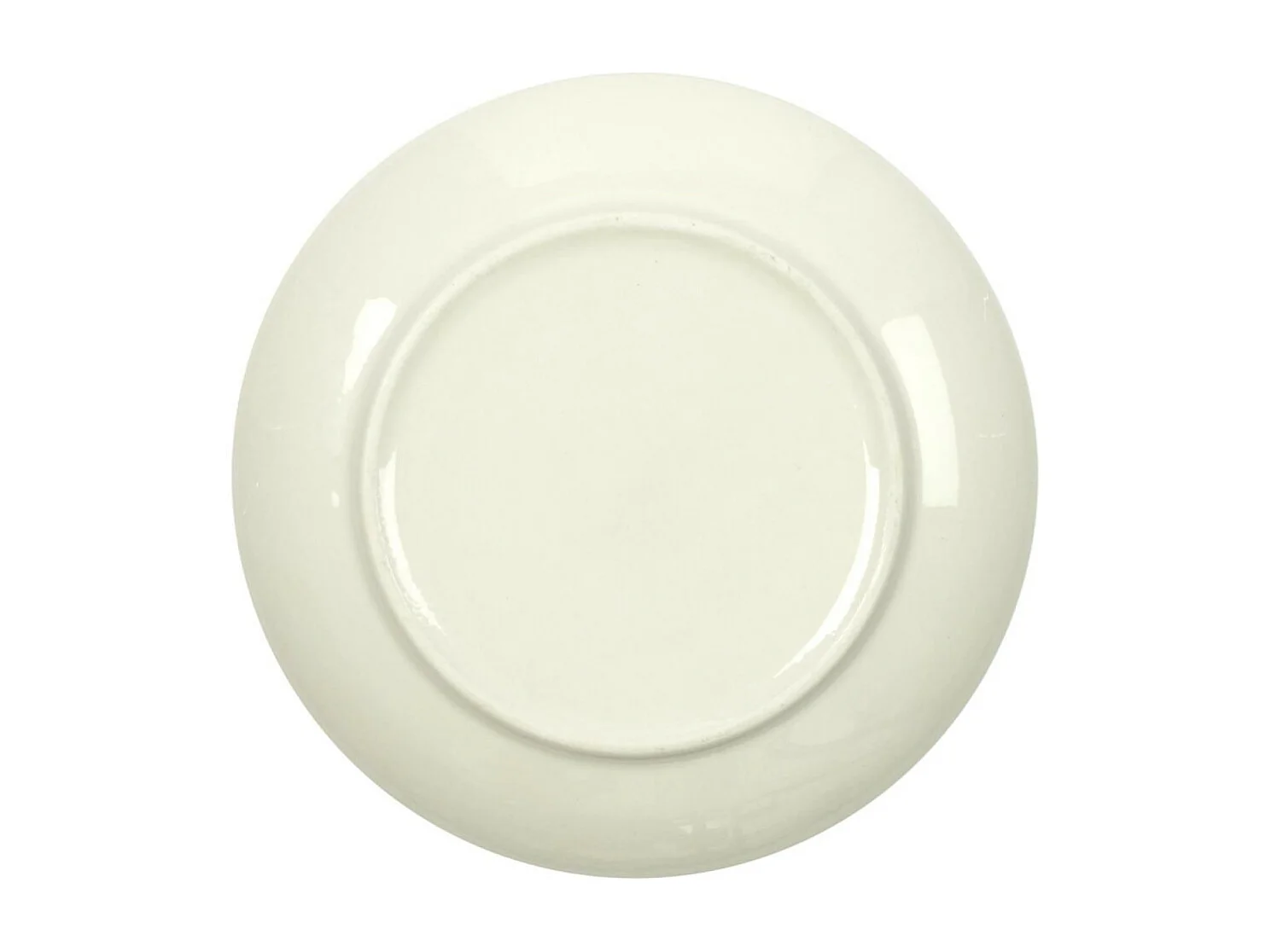 Lot de 6 Assiettes Plates "Cottage" 25cm Rouge