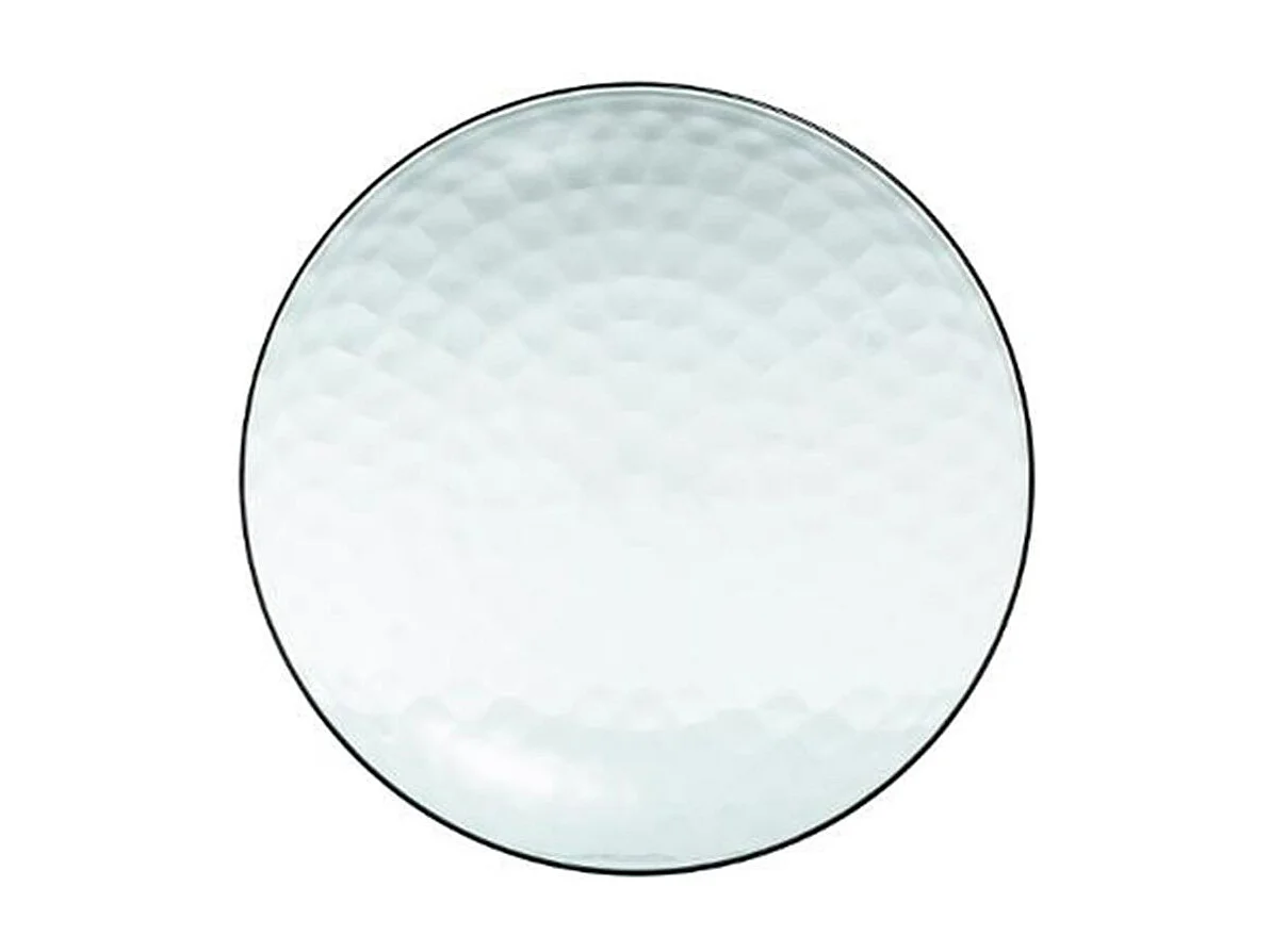 Lot de 6 Assiettes à Dessert "Green Harmony" 24cm Vert