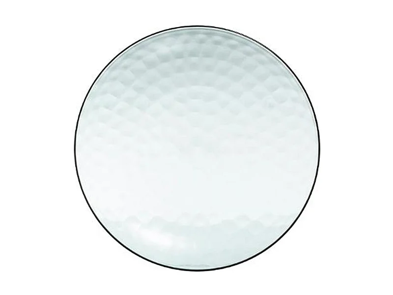 Lot de 6 Assiettes à Dessert "Green Harmony" 24cm Vert