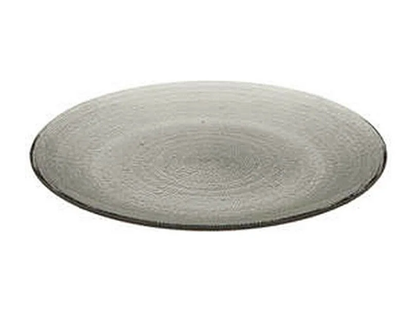 Lot de 6 Assiettes à Dessert "Palm" 21cm Gris