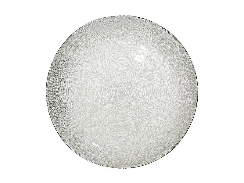 Lot de 6 Assiettes à Dessert "Palm" 21cm Gris