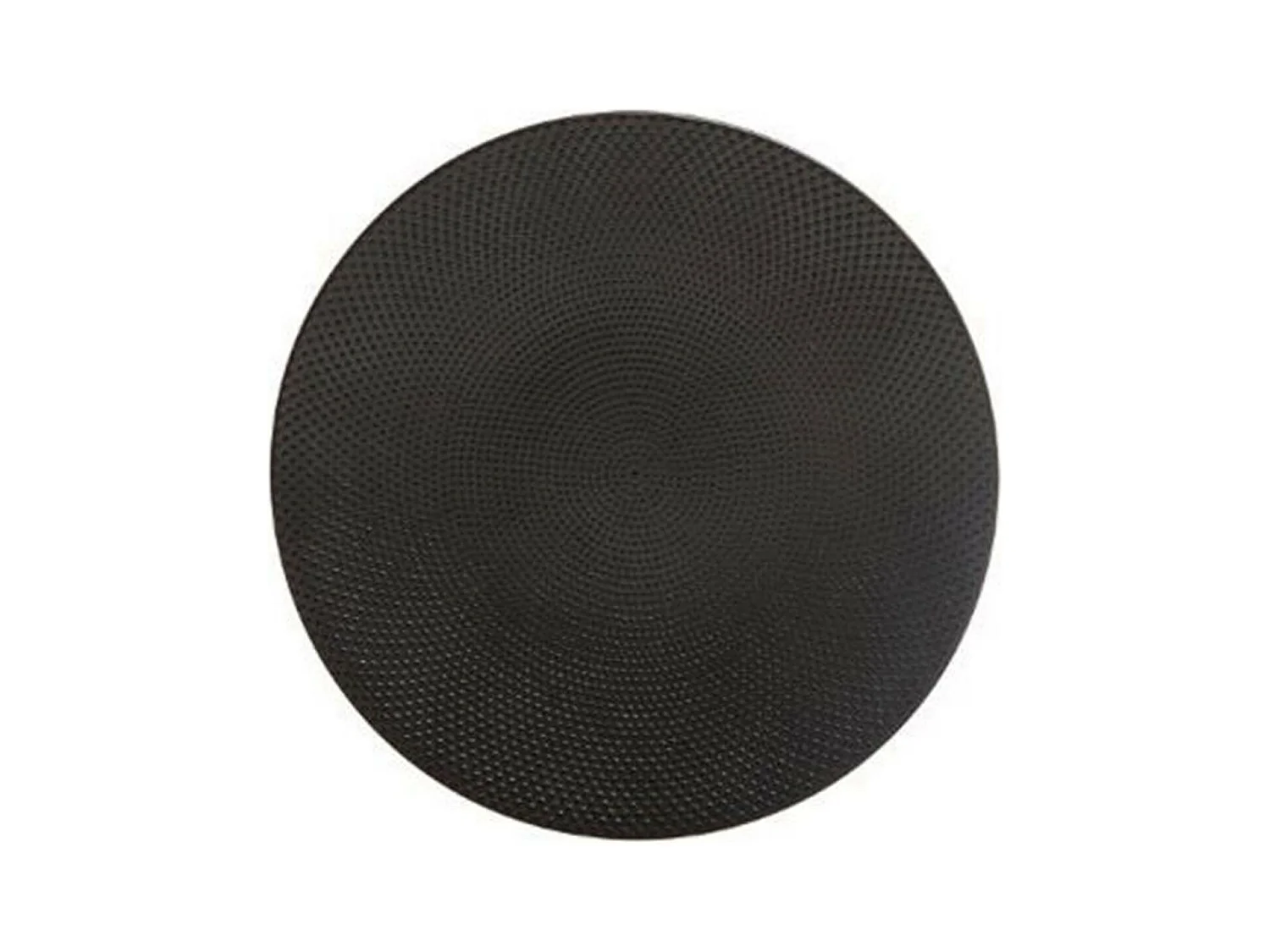 Lot de 6 Assiettes à Dessert "Caviar" 21cm Noir