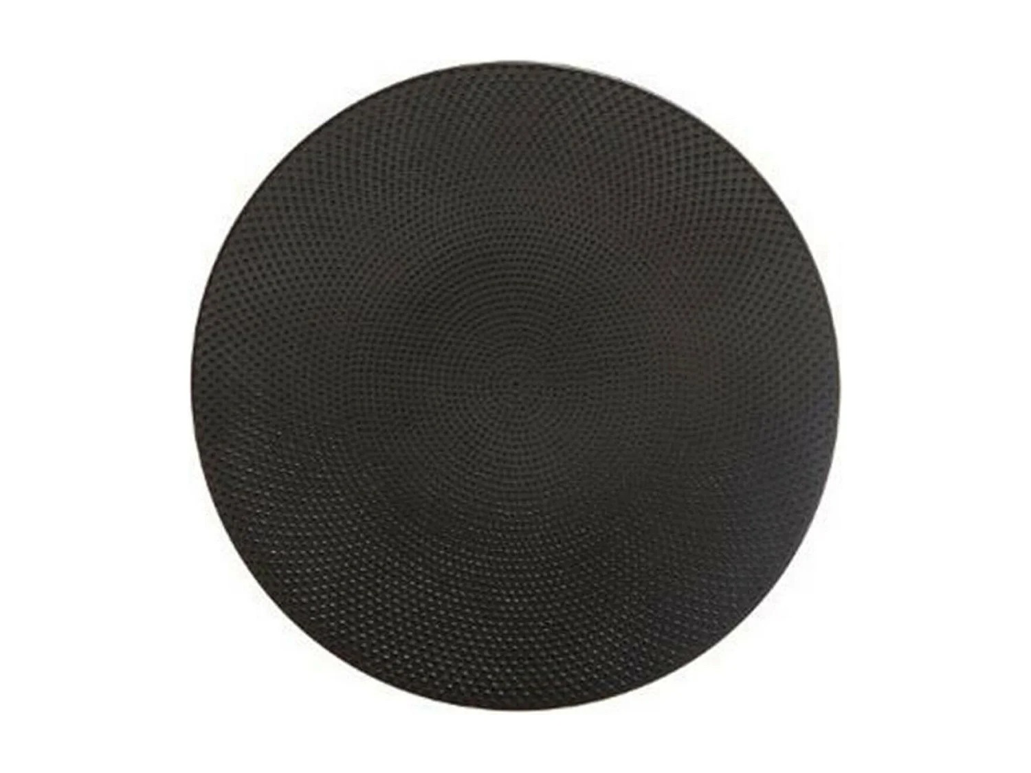 Lot de 6 Assiettes à Dessert "Caviar" 21cm Noir