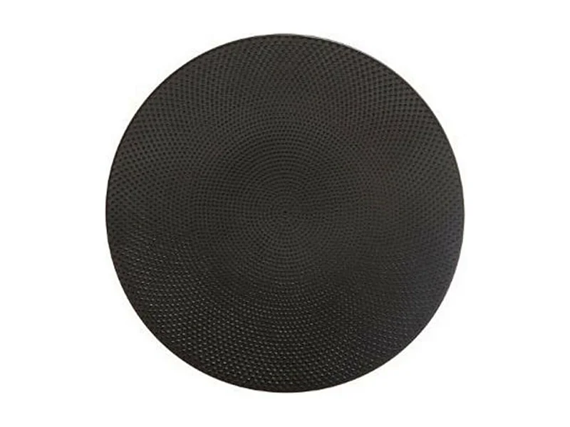 Lot de 6 Assiettes à Dessert "Caviar" 21cm Noir