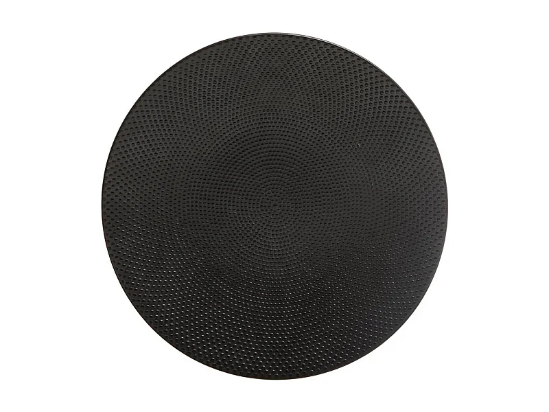 Lot de 6 Assiettes à Dessert "Caviar" 21cm Noir