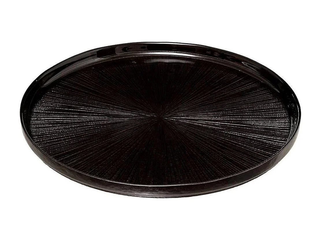 Lot de 6 Assiettes à Dessert "Astra" 21cm Noir