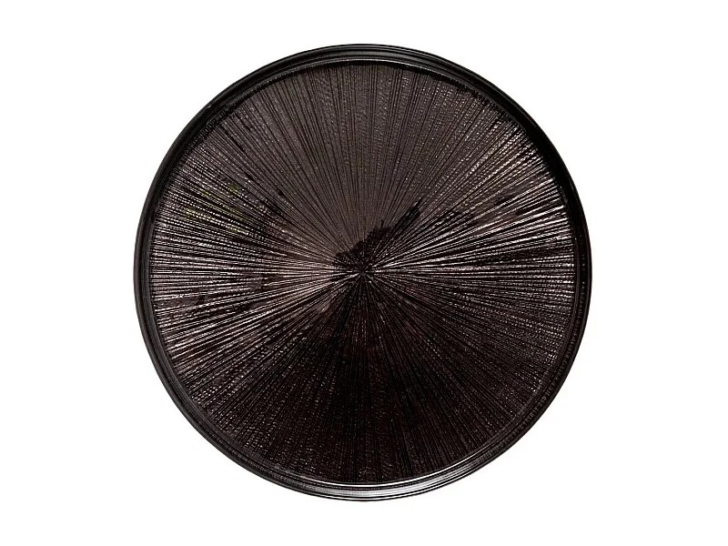 Lot de 6 Assiettes à Dessert "Astra" 21cm Noir