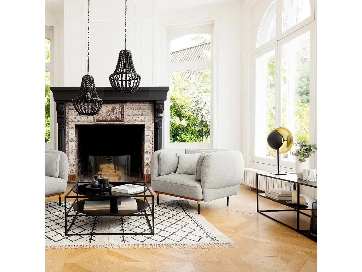 Tischlampe im Art-Déco-Stil 33 x 50 cm