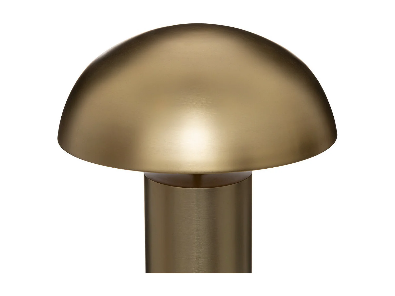 Lampe à poser en métal Doré D 30 x H 50 cm