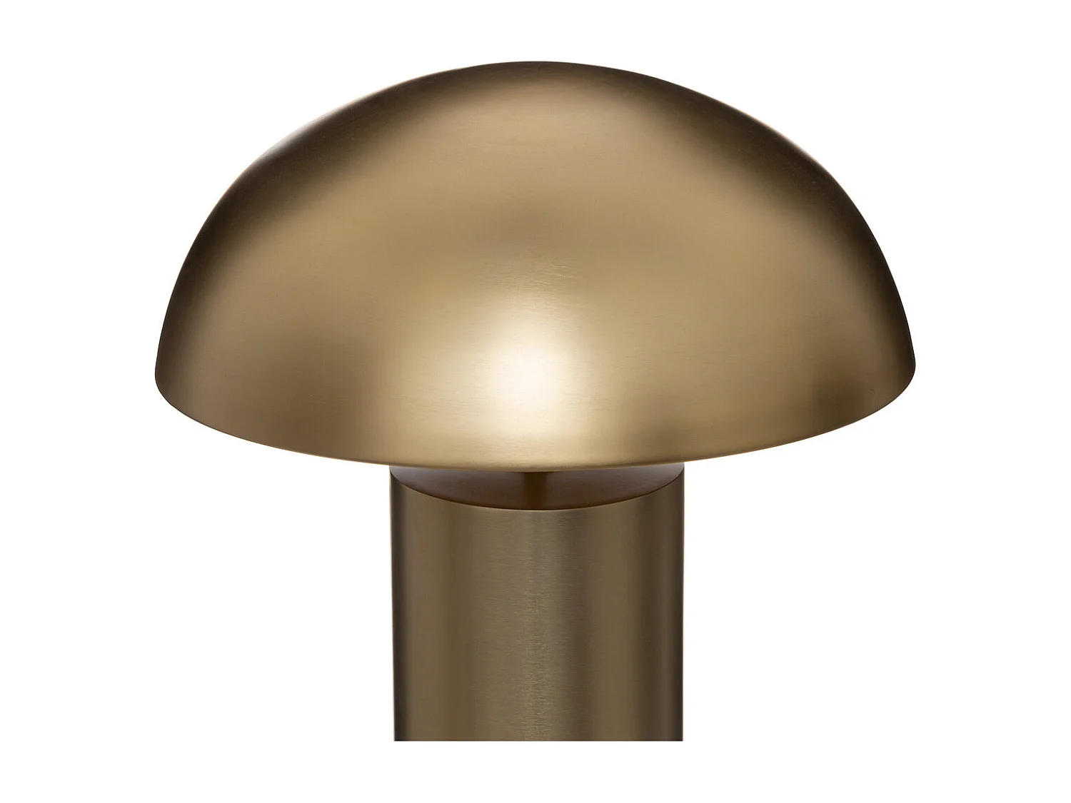 Lampe à poser en métal Doré D 30 x H 50 cm