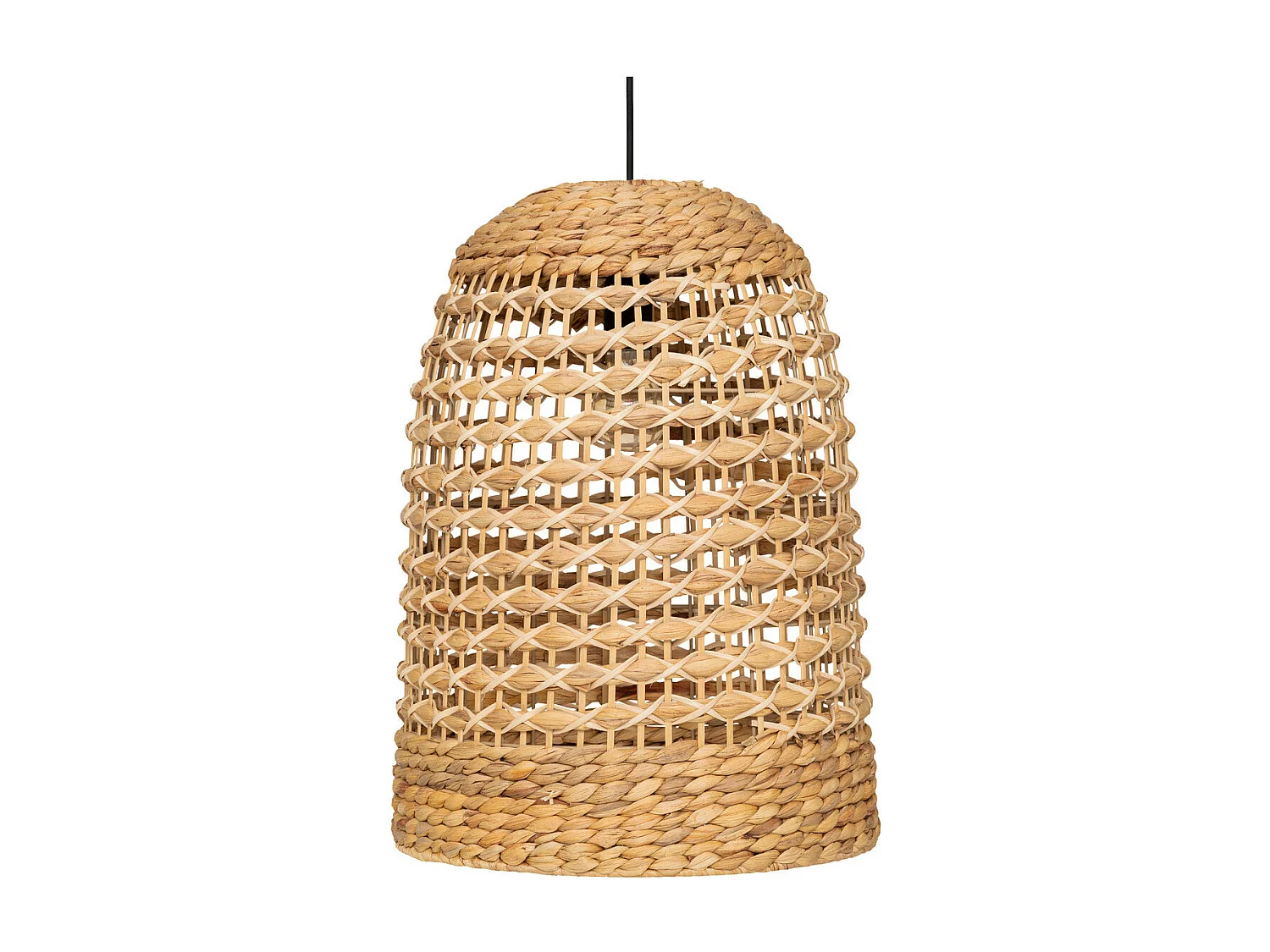 Luminaire Suspension en métal et Jacinthe D 37 x H 50 cm