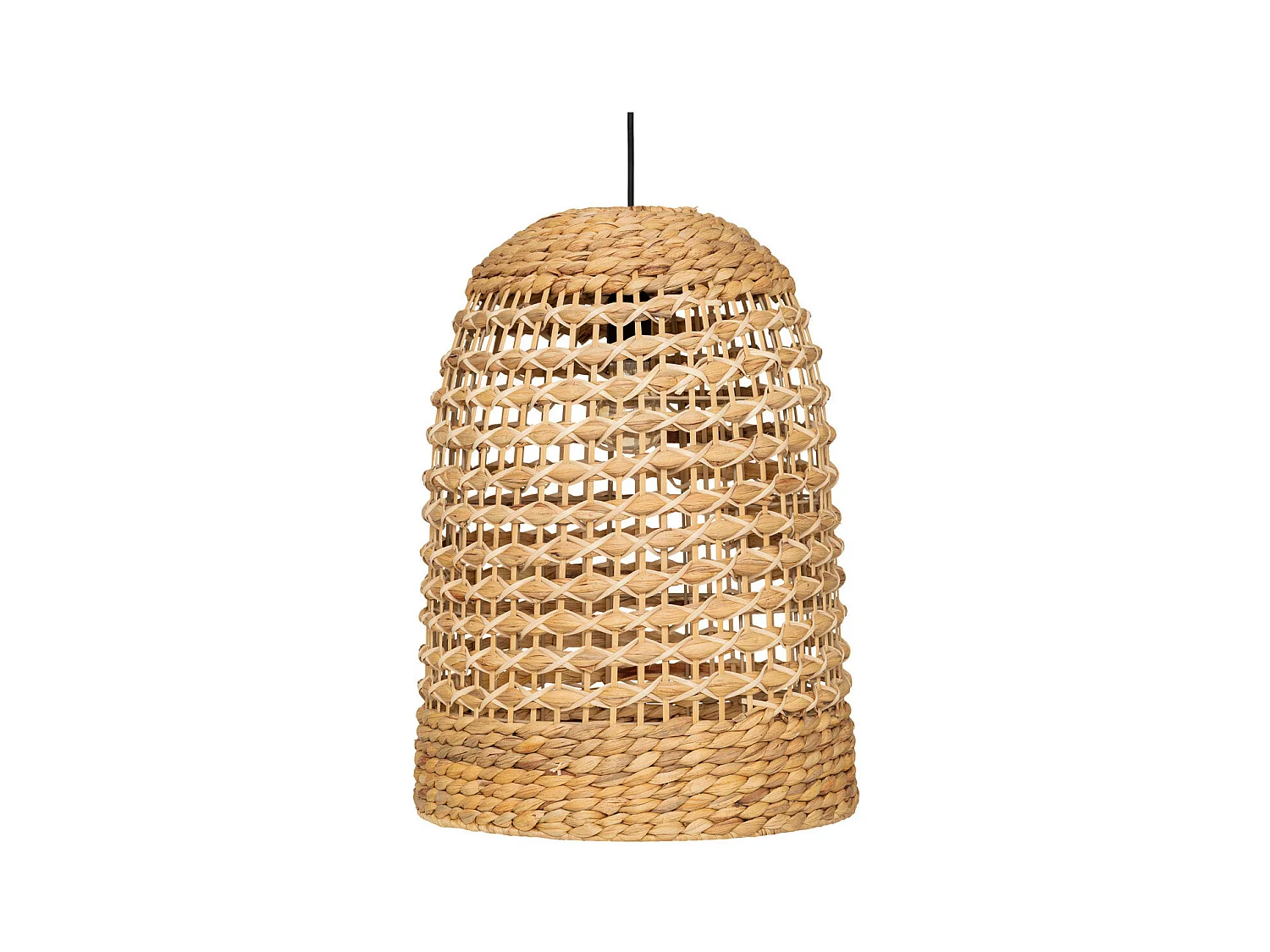 Luminaire Suspension en métal et Jacinthe D 37 x H 50 cm