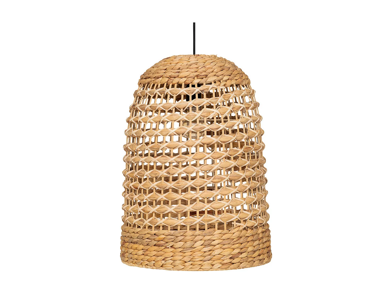 Luminaire Suspension en métal et Jacinthe D 37 x H 50 cm