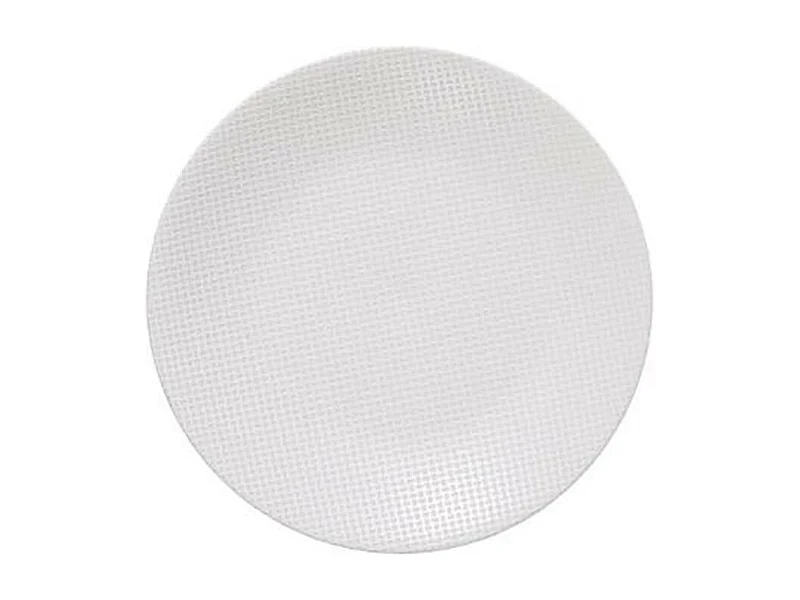 Lot de 6 Assiettes à Dessert "Céleste" 21cm Blanc