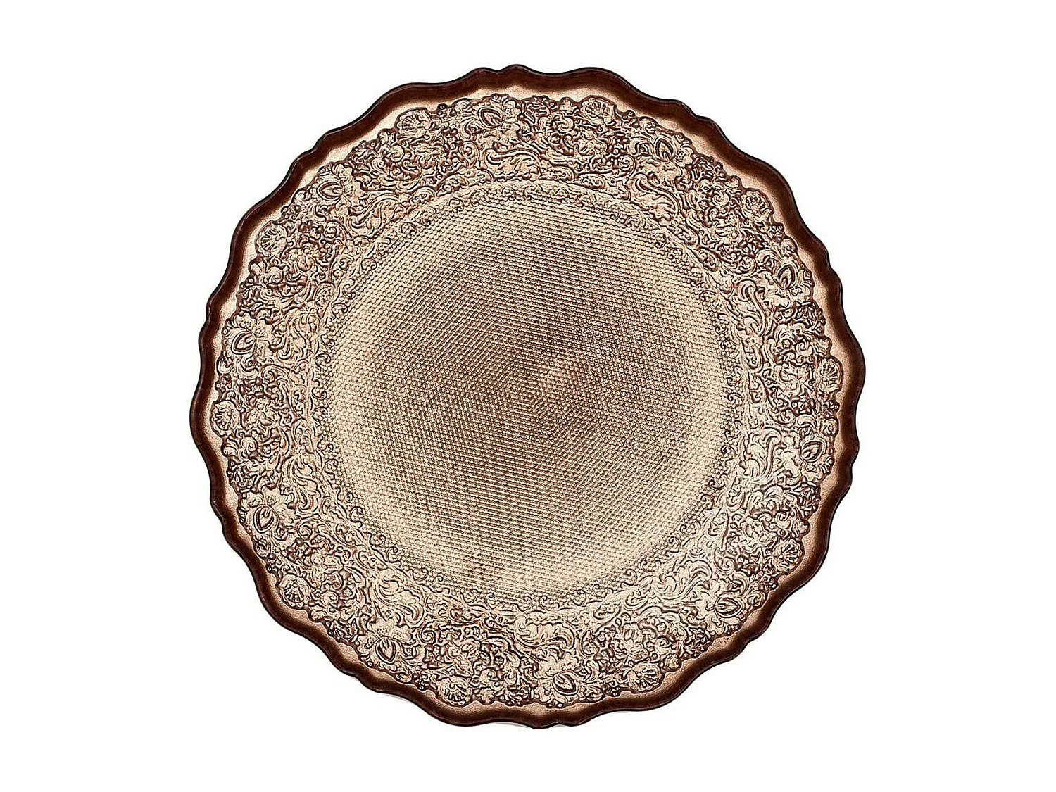 Lot de 6 Assiettes à Dessert "Mirage" 21cm Rose