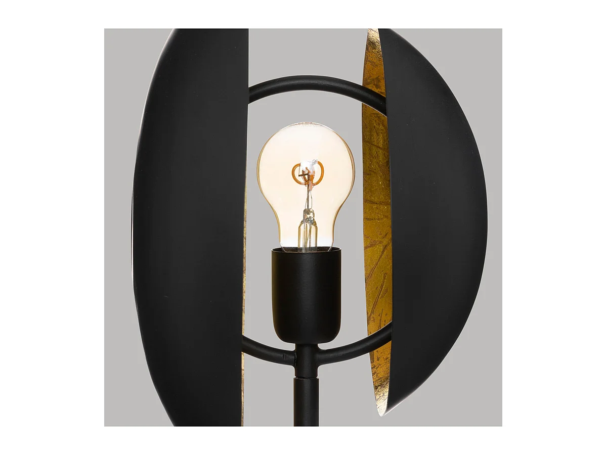 Stehlampe aus Metall im Art-Déco-Stil 33 x 23 x 144 cm