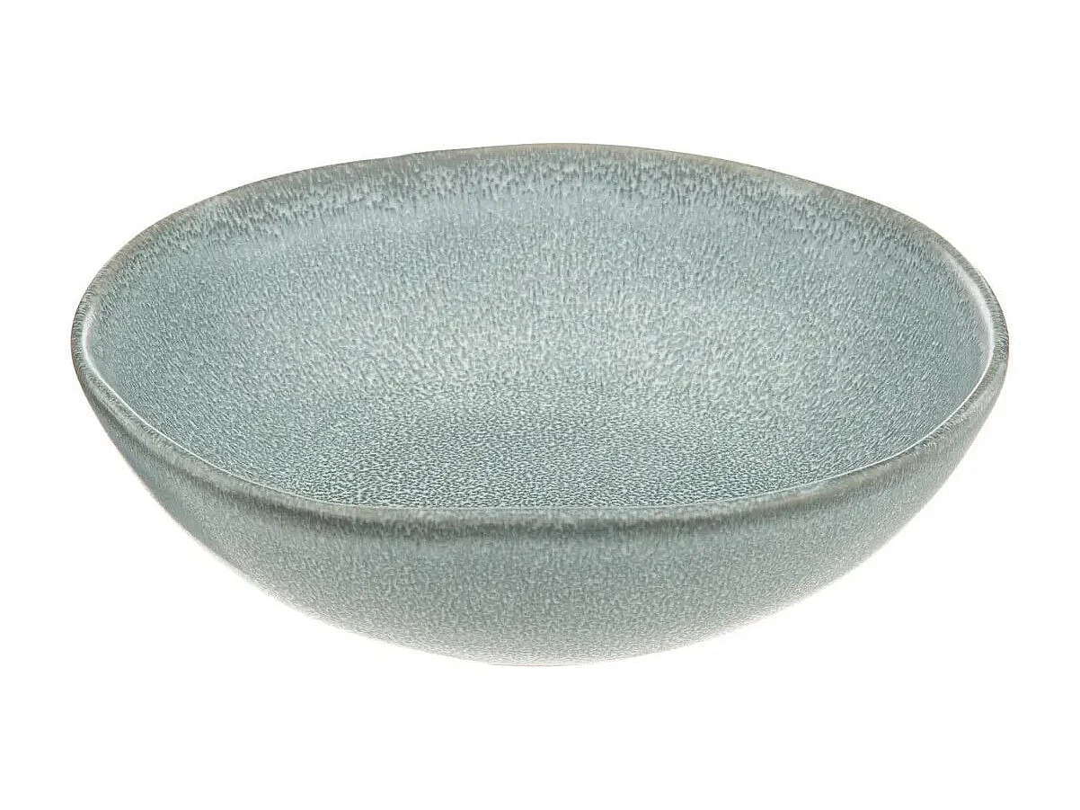 Lot de 6 Assiettes Creuses "Spring Water" 18cm Gris