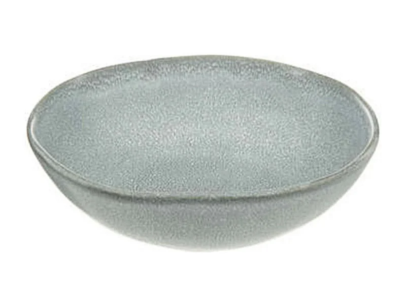 Lot de 6 Assiettes Creuses "Spring Water" 18cm Gris