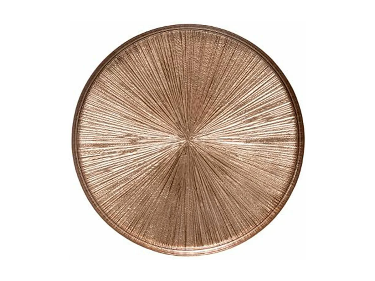 Lot de 6 Assiettes Plates "Astra" 28cm Champagne