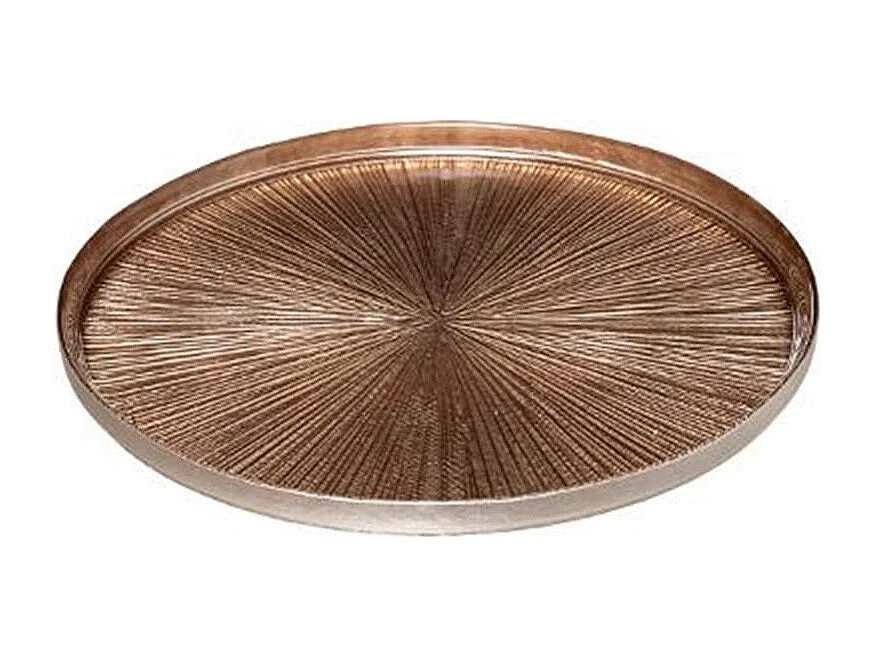 Lot de 6 Assiettes Plates "Astra" 28cm Champagne