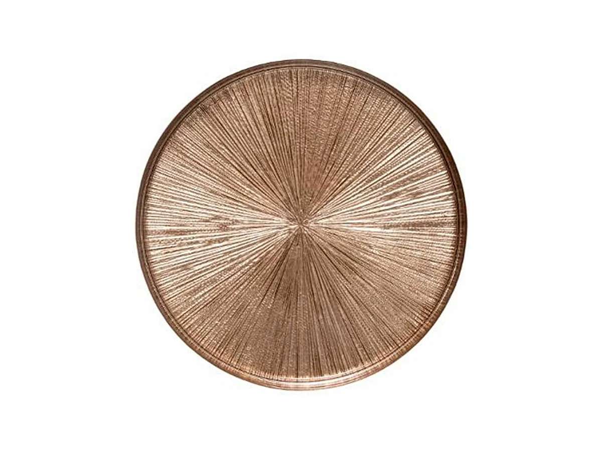 Lot de 6 Assiettes Plates "Astra" 28cm Champagne